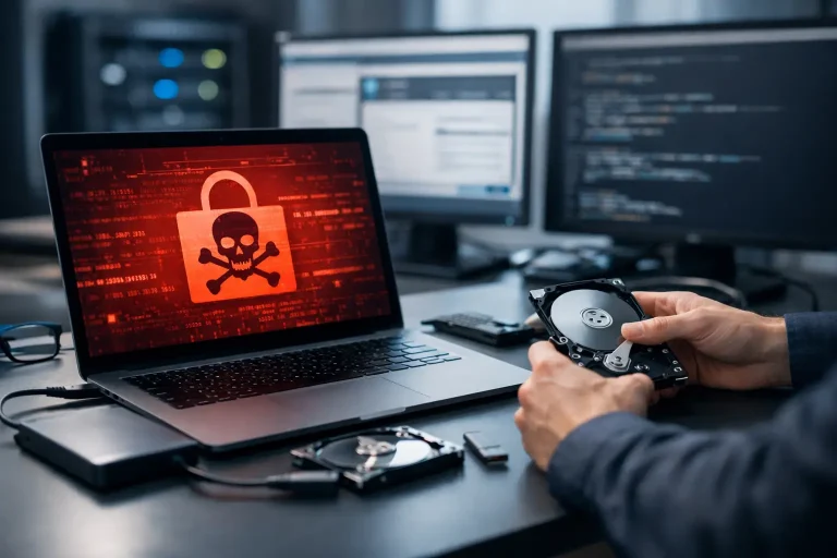 Odzyskiwanie danych po ransomware - co robić